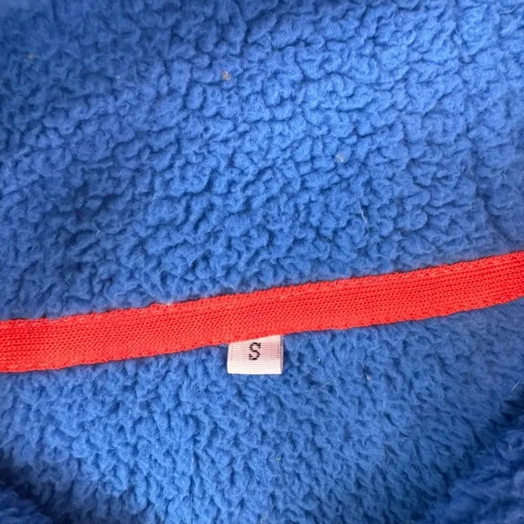 Blue and White Women’s Pullover - Picture 2 of 2